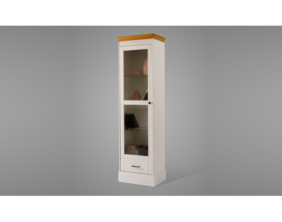 Шкаф Дания книжный 1-ств