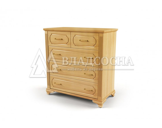 Комод 5 ящиков из серии "Рейн"