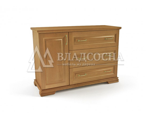 Комод Атлант 3 ящ. с дверкой