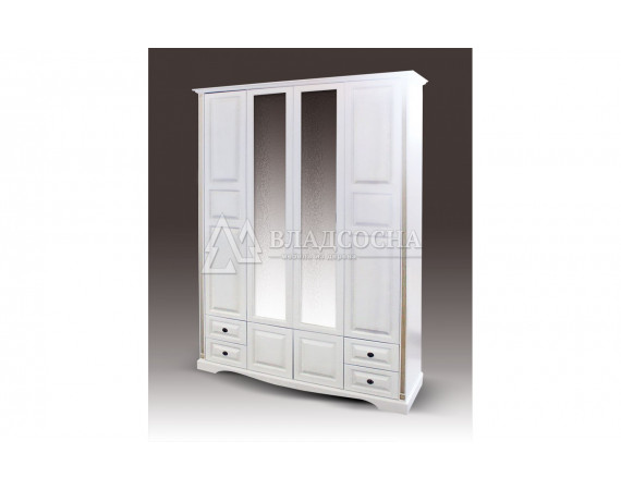 Шкаф 4-х дверный из серии "Грета"