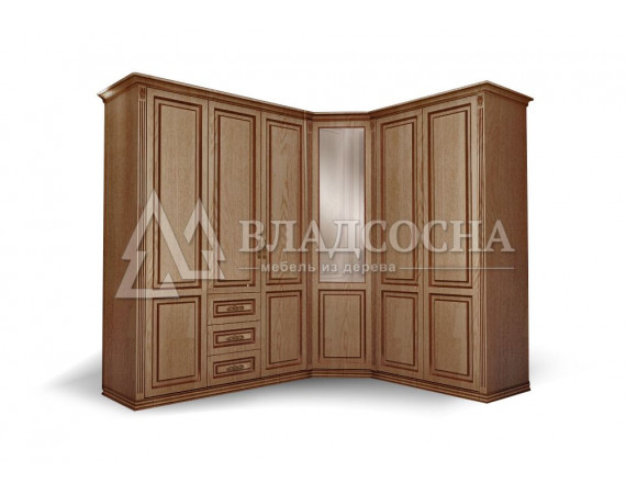 Шкаф Макси из сосны из серии "Дарина"