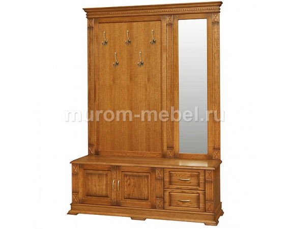 Тумба с вешалкой и зеркалом Форенция