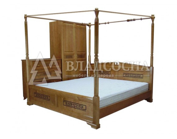 Кровать Афина с балдахином