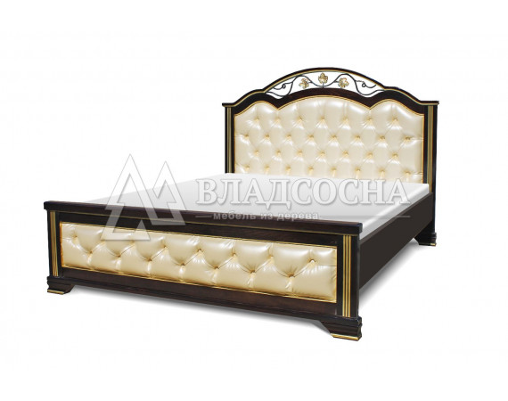 Кровать Амелия с мягкой вставкой
