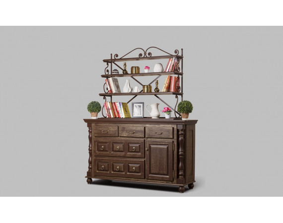 Комод с кованой граверсой 2-2