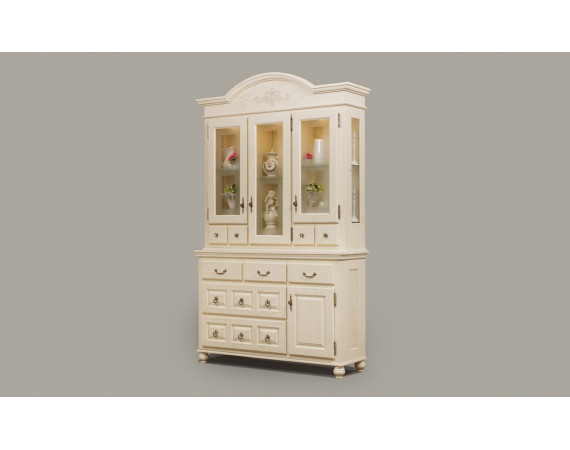 Сервант Валенсия 3-створчатый 2-4